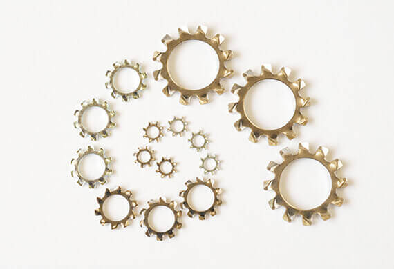 Toothed Lock Washers (External)
